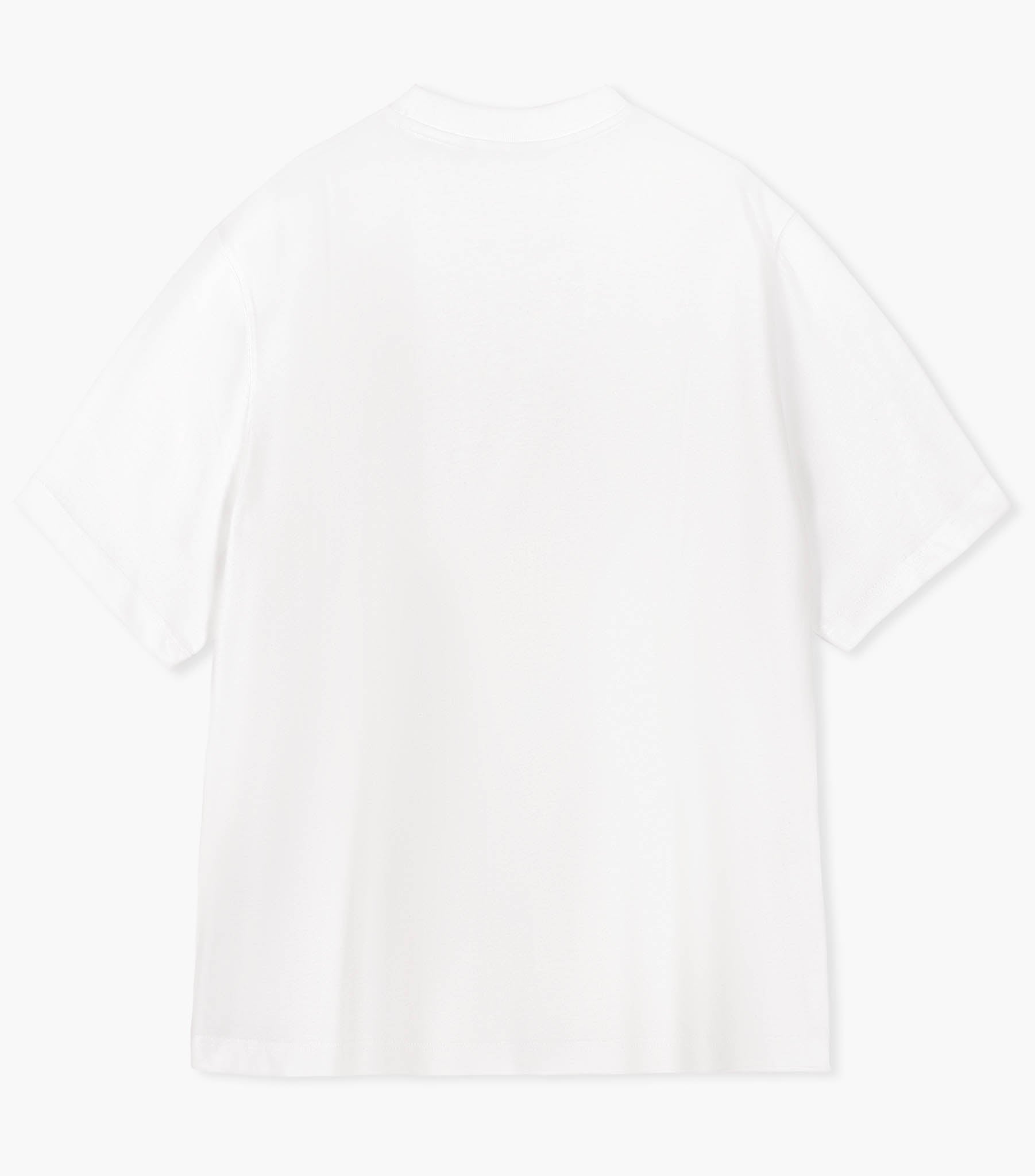 Oversized Organic T-Shirt – Bone White